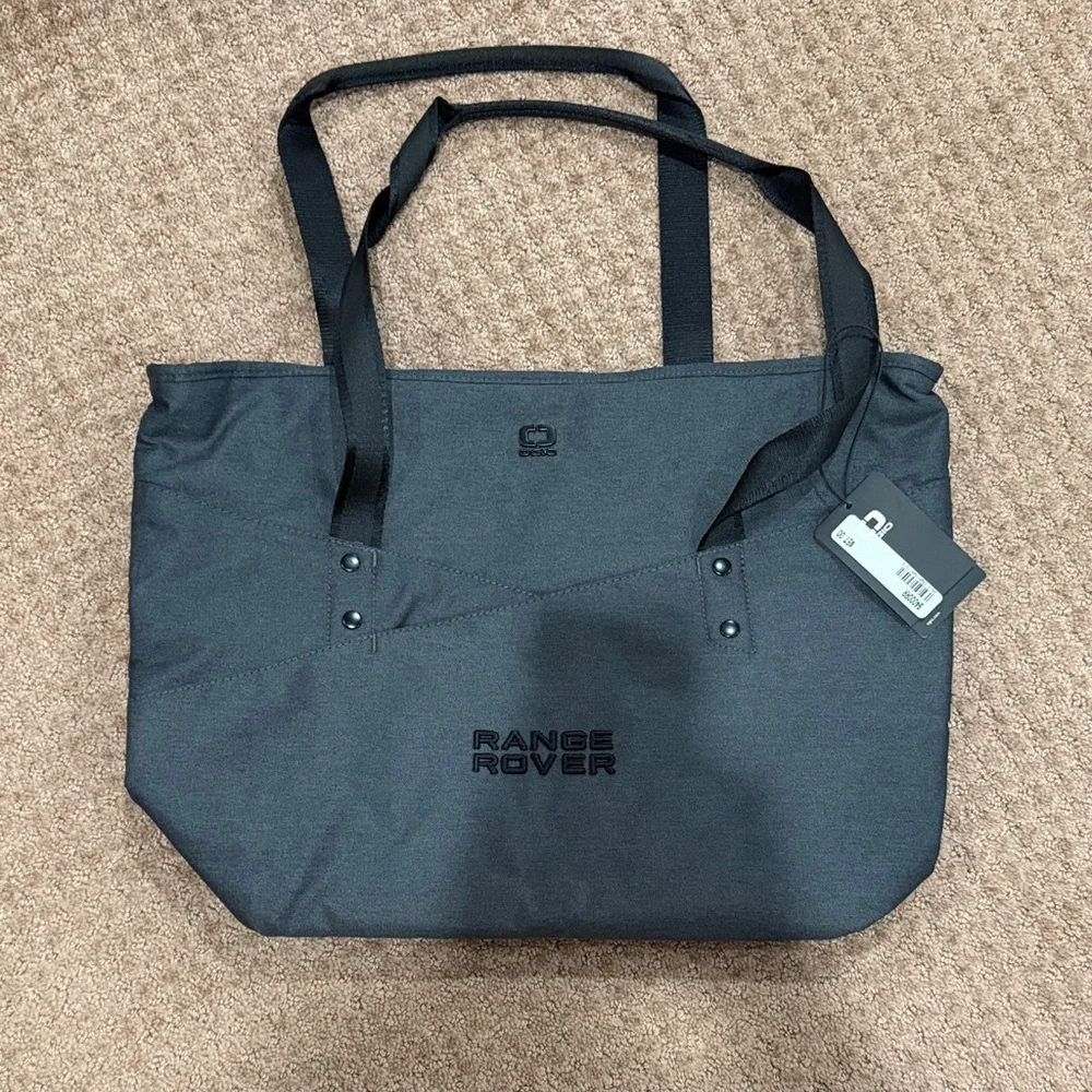 Charcoal Zippered Tote Bag by OGIO